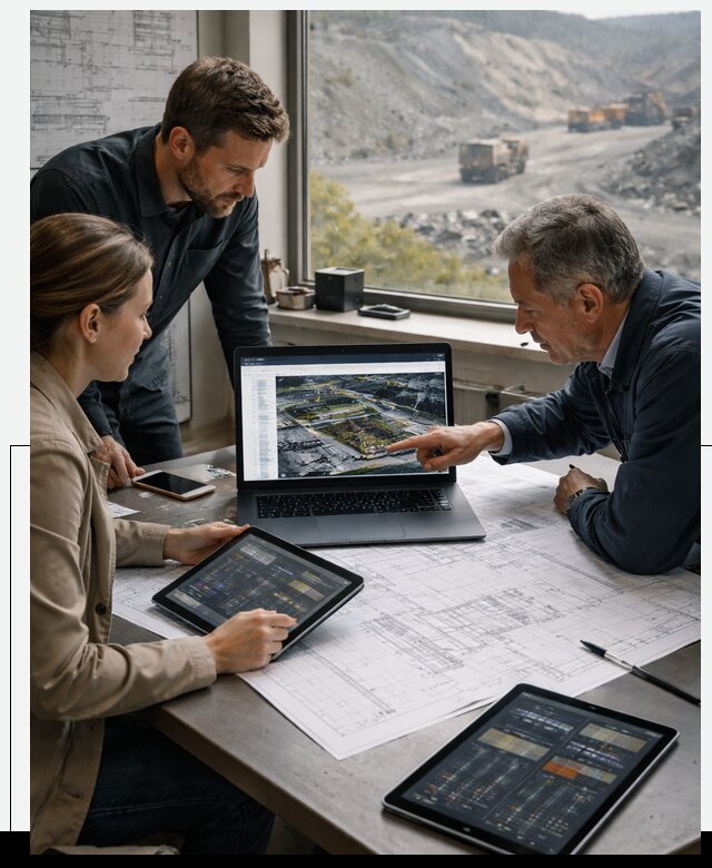 Разработка и внедрение систем для горнодобычи в Острогожске