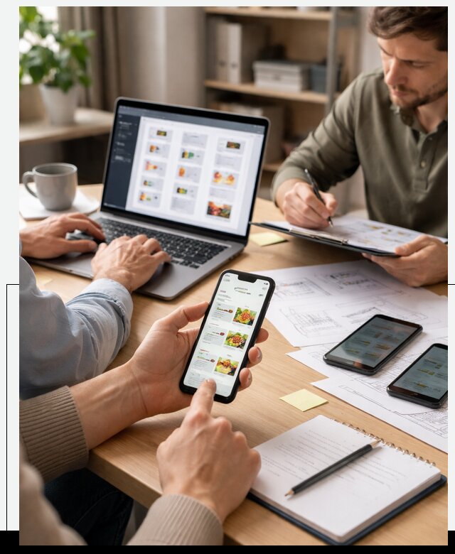 Разработка мобильного приложения торговой сети в Острогожске