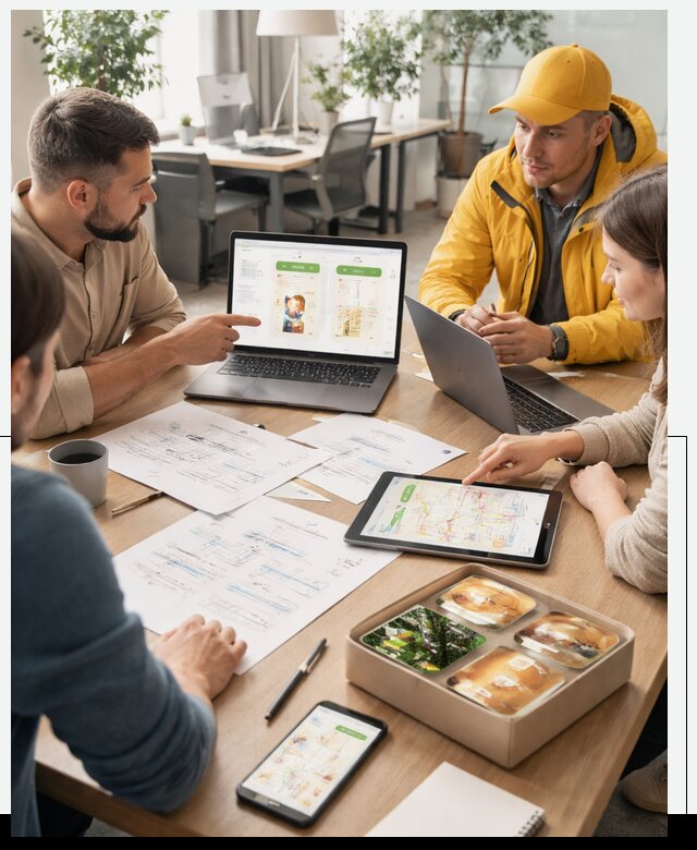 Разработка агрегатора доставки еды в Острогожске от 15647 р., АвикейСтг