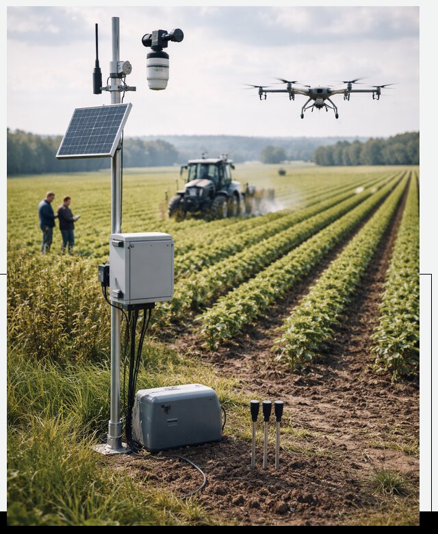 Разработка IoT мониторинга полей в Острогожске от 8866 р. | АвикейСтг